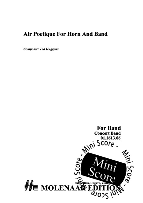 Air Poetique for Horn and Band - cliquer ici