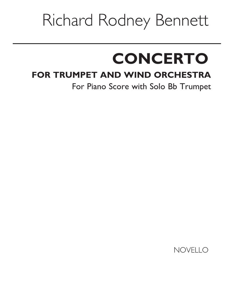 Concerto for Trumpet and Wind Orchestra - cliquer ici