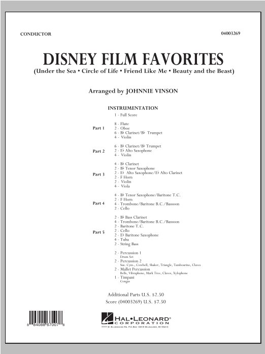 Disney Film Favorites - cliquer ici
