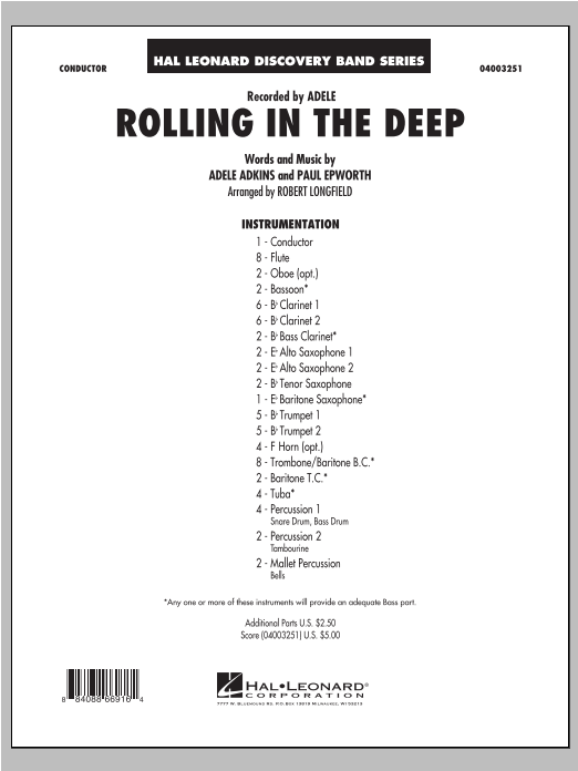 Rolling in the Deep - cliquer ici