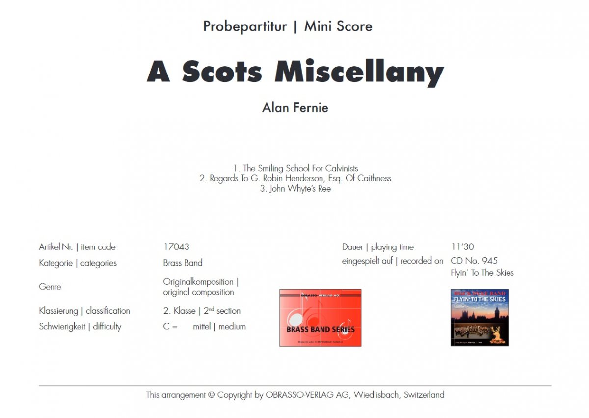 A Scots Miscellany - cliquer ici