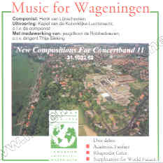 New Compositions for Concert Band #11: Music for Wageningen - cliquer ici