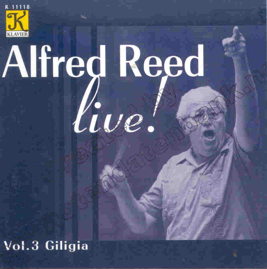 Alfred Reed Live #3: Giligia - cliquer ici