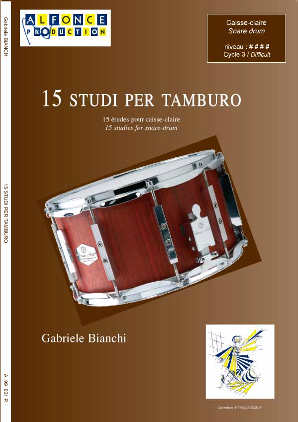 15 studi per tamburo - cliquer ici 15 studi per tamburo - cliquer ici