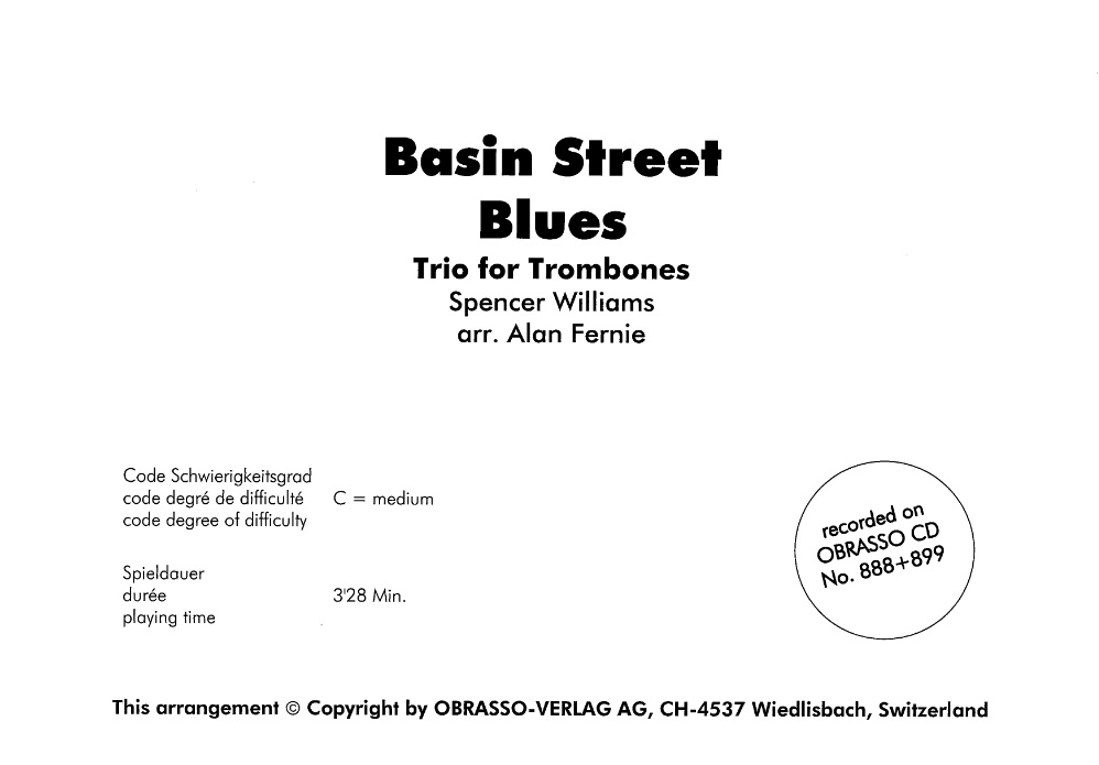 Basin Street Blues - cliquer ici