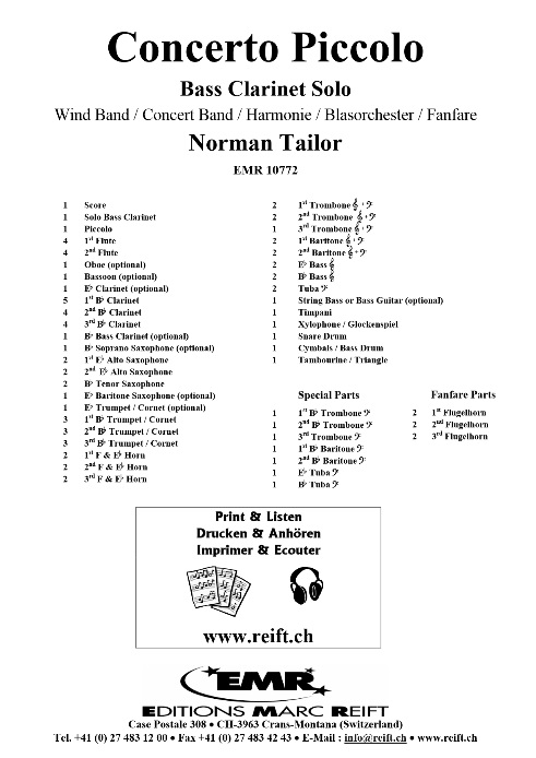 Concerto Piccolo - cliquer ici