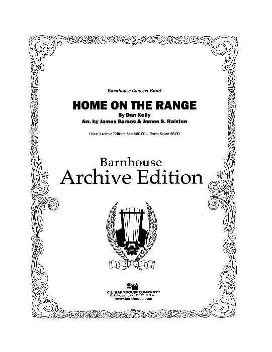 Home On The Range - cliquer ici