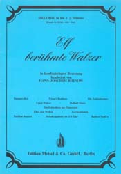 11 berühmte Walzer, B-Instr - cliquer ici 11 berühmte Walzer, B-Instr - cliquer ici