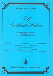 11 berühmte Walzer, Es-Instr - cliquer ici 11 berühmte Walzer, Es-Instr - cliquer ici