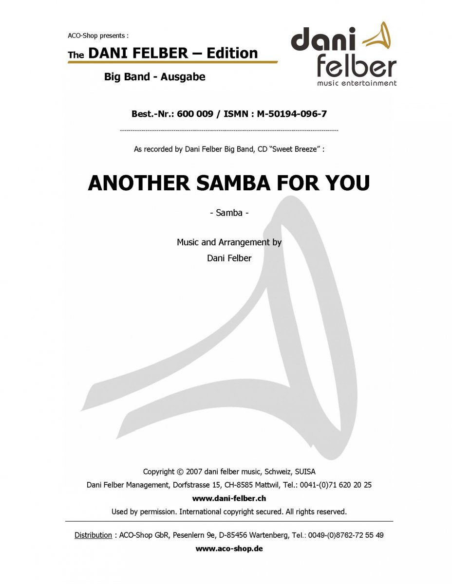 Another Samba For You - cliquer ici