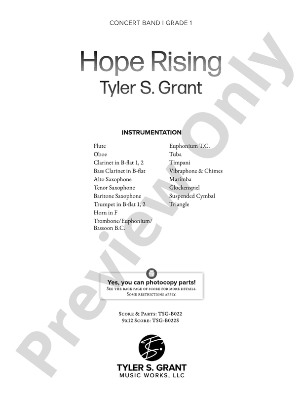 Hope Rising - cliquer ici