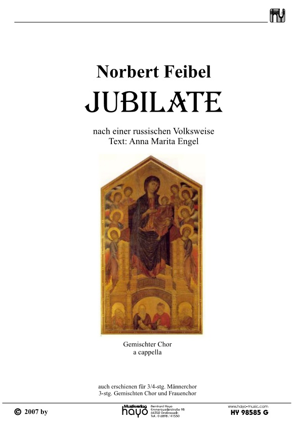 Jubilate (Russischer Vespergesang) - cliquer ici