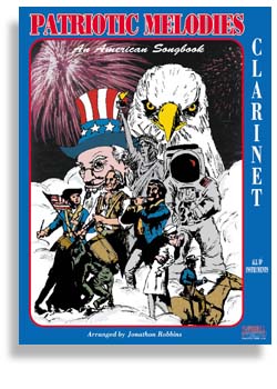 Patriotic Melodies for Clarinet with CD - cliquer ici