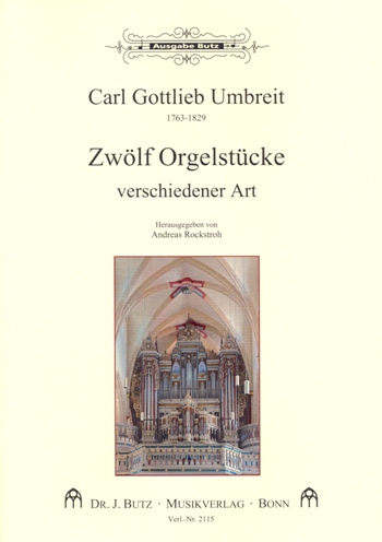 12 Orgelstcke verschiedener Art - cliquer ici