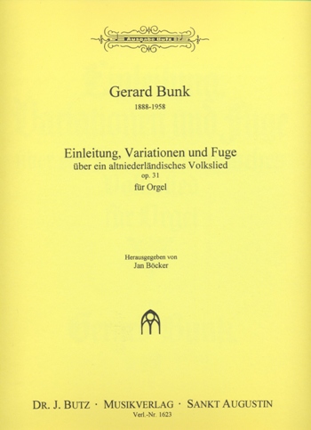 Einleitung, Variationen und Fuge über ein altniederländisches Volkslied Op.31 - cliquer ici Einleitung, Variationen und Fuge über ein altniederländisches Volkslied Op.31 - cliquer ici
