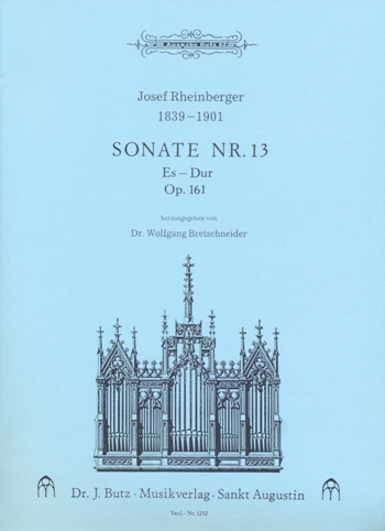 Orgelsonate #13 Op.161, Es-Dur - cliquer ici