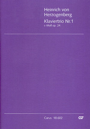 Klaviertrio Nr. 1 in c - cliquer ici Klaviertrio Nr. 1 in c - cliquer ici
