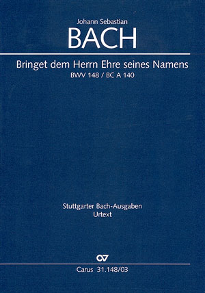 Bringet dem Herrn Ehre seines Namens - cliquer ici