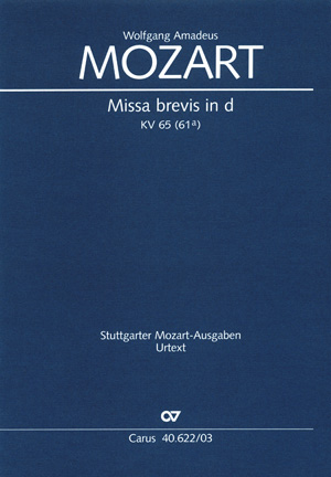 Missa brevis in d - cliquer ici