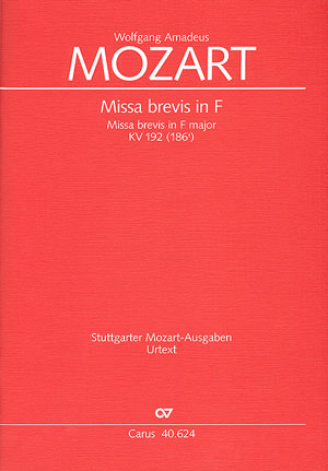 Missa brevis in F - cliquer ici Missa brevis in F - cliquer ici