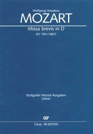 Missa brevis in D - cliquer ici