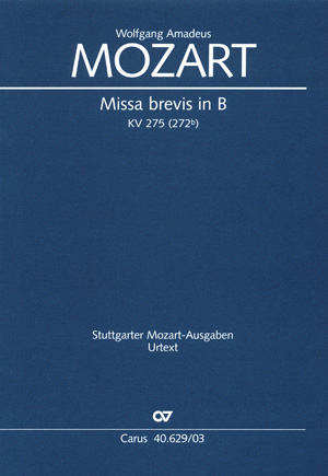 Missa brevis in B - cliquer ici