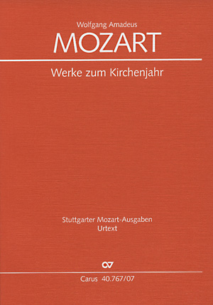 Mozart: Werke zum Kirchenjahr - cliquer ici