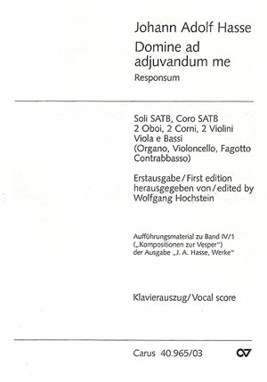 Domine ad adiuvandum me - cliquer ici