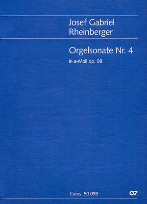 Orgelsonate Nr. 4 in a - cliquer ici