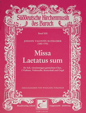 Missa Laetatus sum - cliquer ici