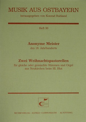 Zwei Weihnachtspastorellen - cliquer ici