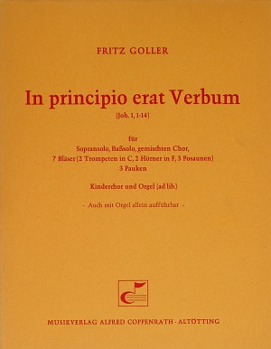 In principio erat Verbum - cliquer ici In principio erat Verbum - cliquer ici
