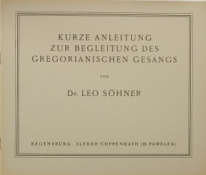 Kurze Anleitung zur Begleitung des Gregorianischen Gesang - cliquer ici