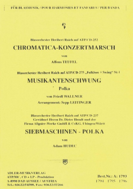 Chromatica-Konzertmarsch - cliquer ici Chromatica-Konzertmarsch - cliquer ici