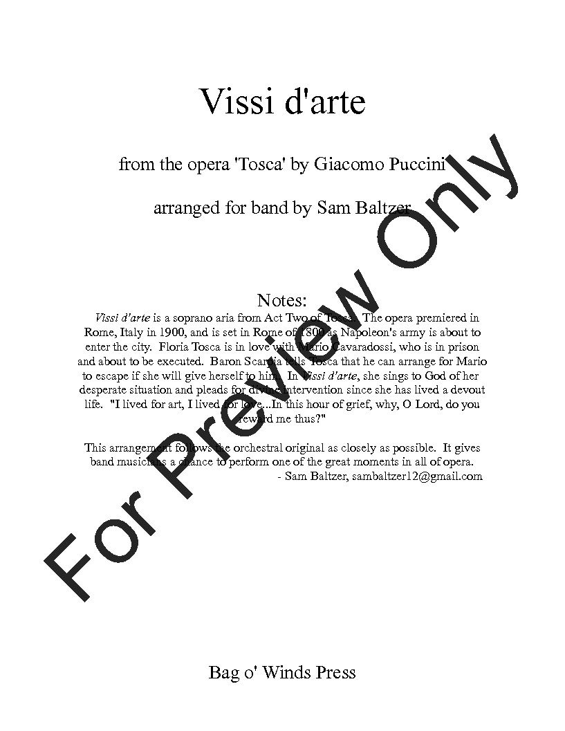 Vissi d'arte - cliquer ici