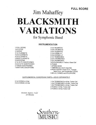 Blacksmith Variations (Harmonious Blacksmith) - cliquer ici