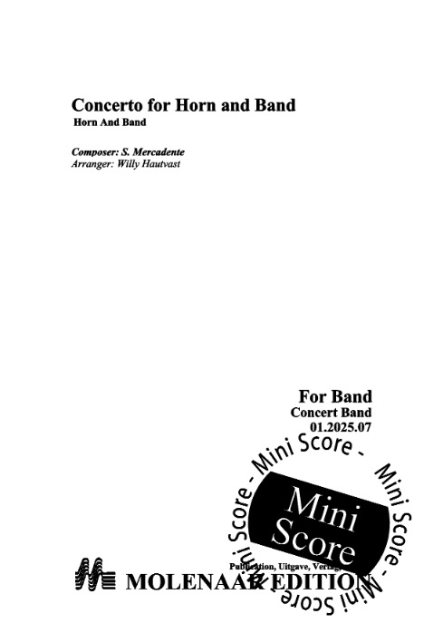 Concerto for Horn and Band - cliquer ici