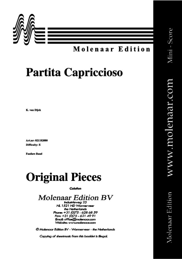 Partitia Capriccioso - cliquer ici