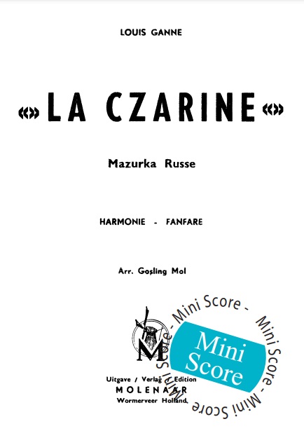 La Czarine (Mazurka Russe) - cliquer ici