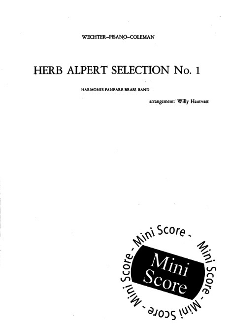 Herb Alpert Selection #1 - cliquer ici