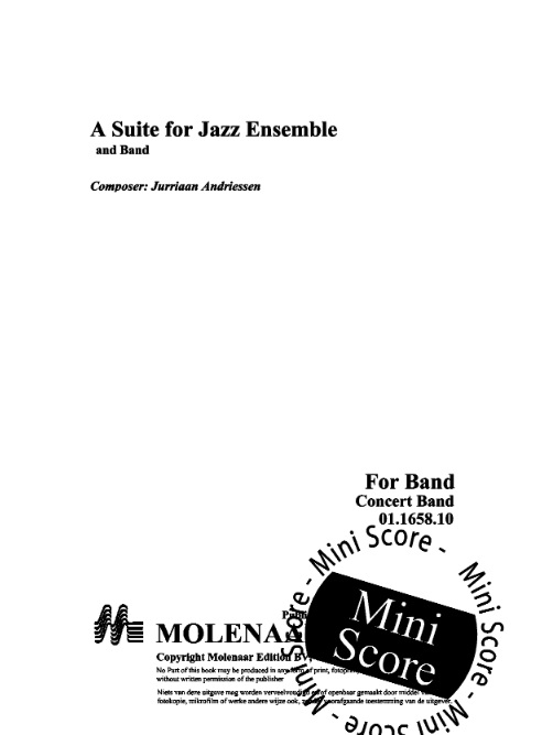 A Suite for Jazz Ensemble and Band - cliquer ici
