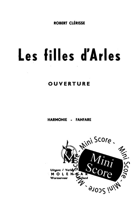 Les Filles D'Arles - cliquer ici