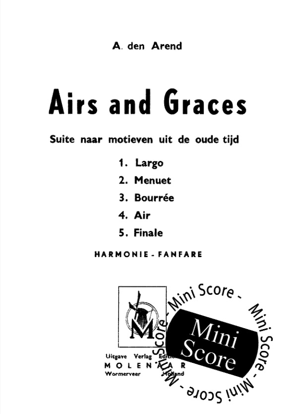 Airs and Graces - cliquer ici