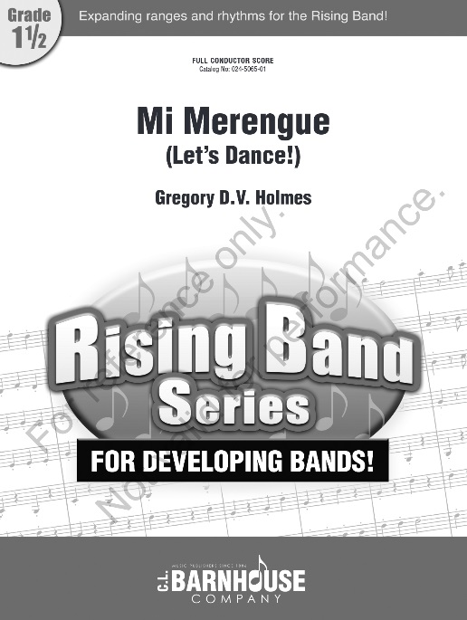 Mi Merengue (Let's Dance!) - cliquer ici