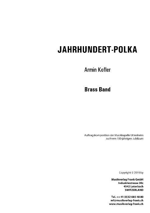 Jahrhundert-Polka - cliquer ici