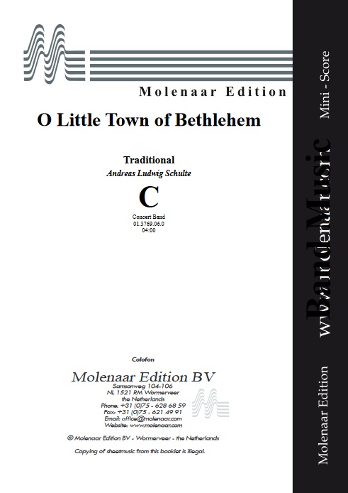 O Little Town of Bethlehem - cliquer ici