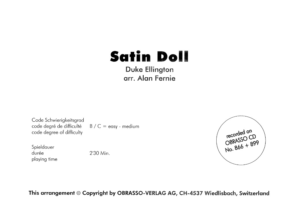 Satin Doll - cliquer ici