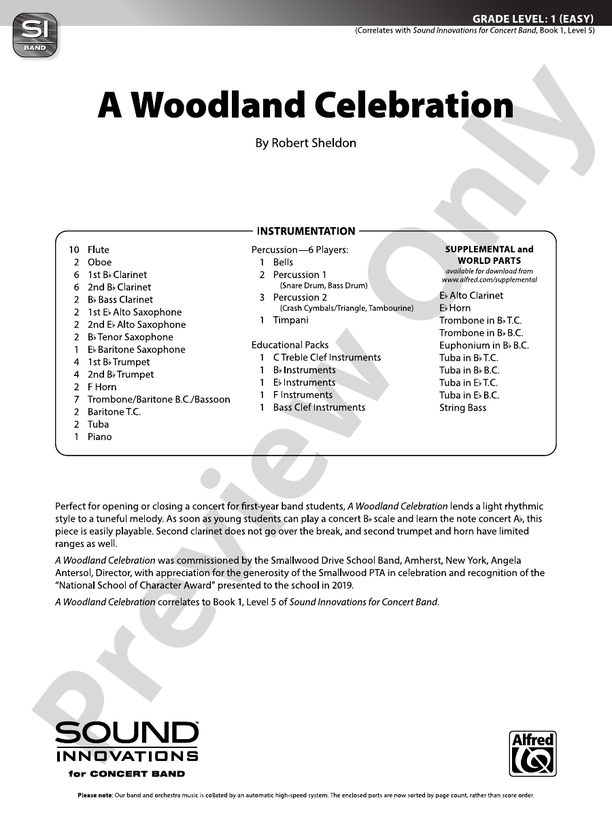 A Woodland Celebration - cliquer ici
