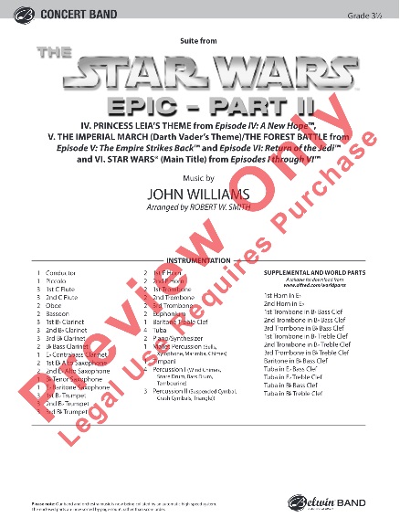 Suite from the 'Star Wars' Epic #2 - cliquer ici