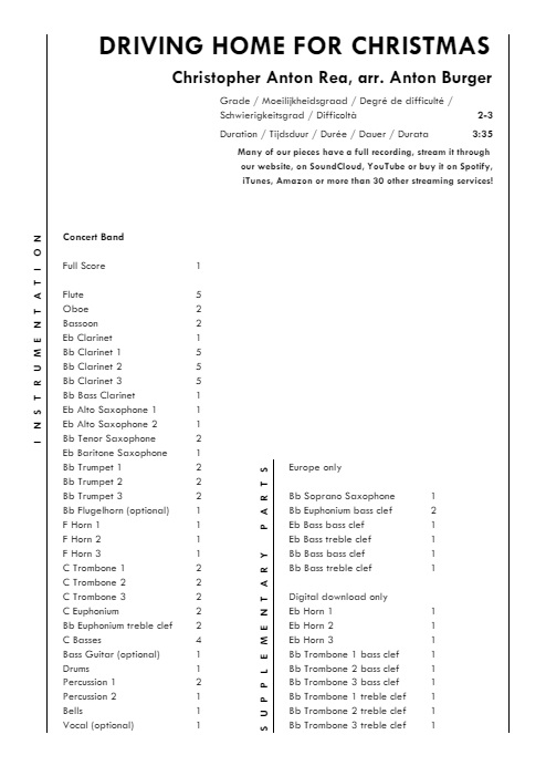 Driving Home for Christmas! - cliquer ici